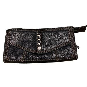 Black Leather Lucky Brand Wallet in Great Condition